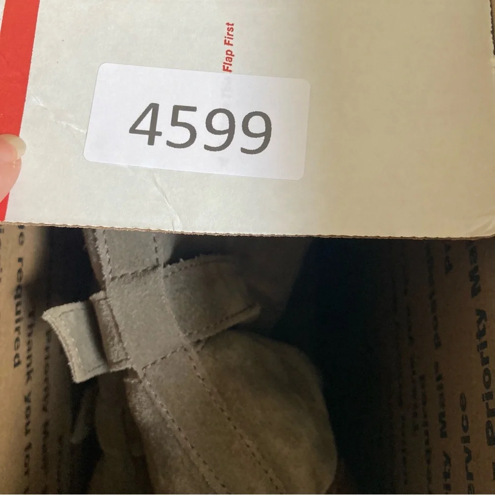 J. Crew gray shearling Ankle Boots - Picture 13 of 13